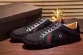 man gucci chaussures habillees classiques cuir classic side logo